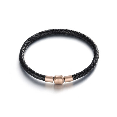 Retro modeļa adīta vīriešu rokassprādze