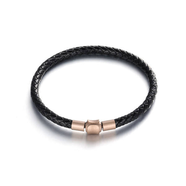 Retro modeļa adīta vīriešu rokassprādze