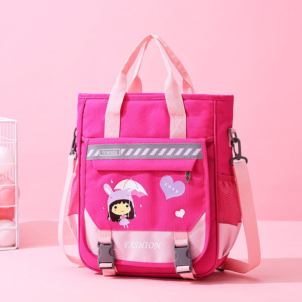 Gyermek hátizsák hosszú fogantyúval és zsebbel