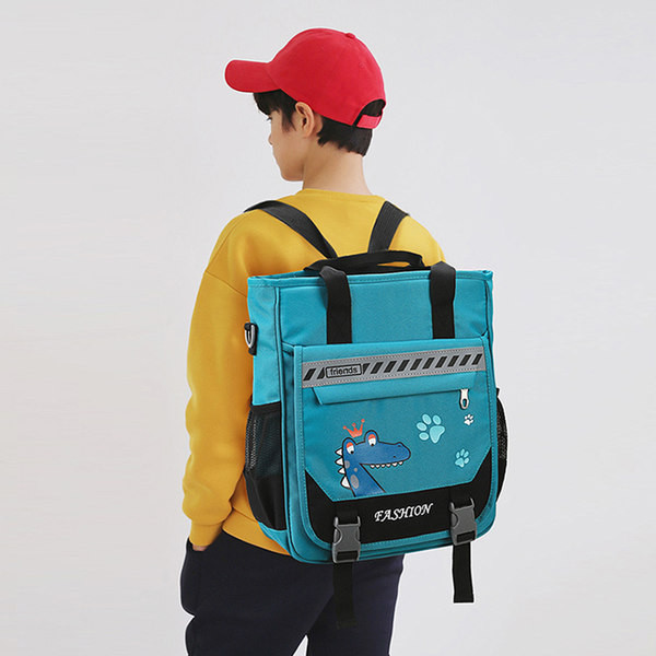 Gyermek hátizsák hosszú fogantyúval és zsebbel