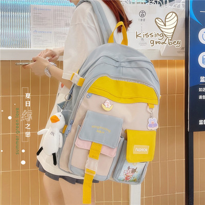 Vízálló gyerek hátizsák zsebbel