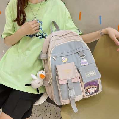 Vízálló gyerek hátizsák zsebbel