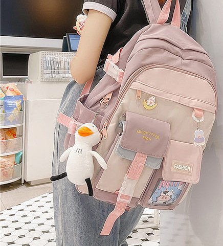 Vízálló gyerek hátizsák zsebbel