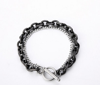 Alkalmi férfi fonott karkötő