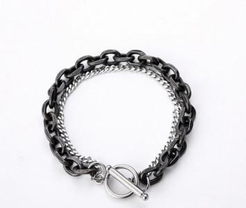 Alkalmi férfi fonott karkötő