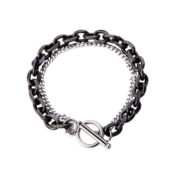 Alkalmi férfi fonott karkötő