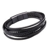Muška narukvica od eko kože
