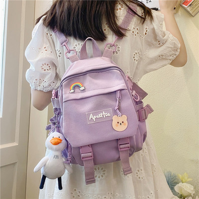 Dječji ruksak s držačem za ključeve i 3D elementom