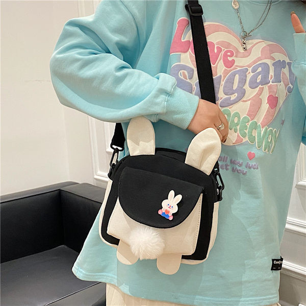 Új modell vászon gyerektáska 3D elemmel