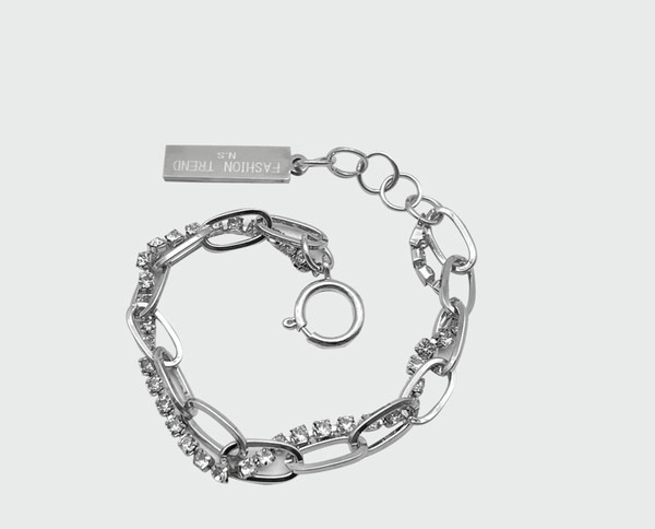 Férfi karkötő - díszkövekkel