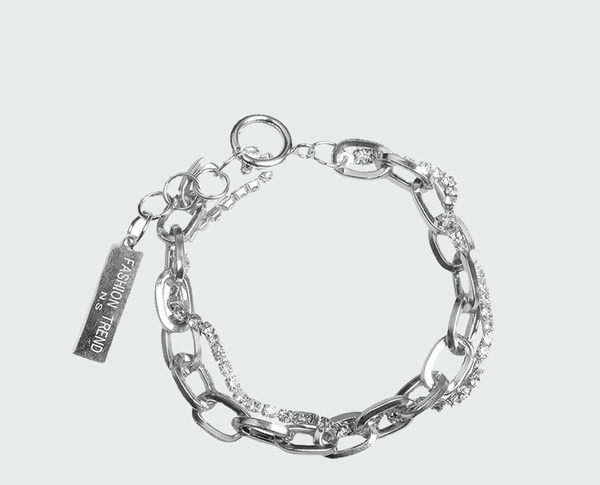 Férfi karkötő - díszkövekkel