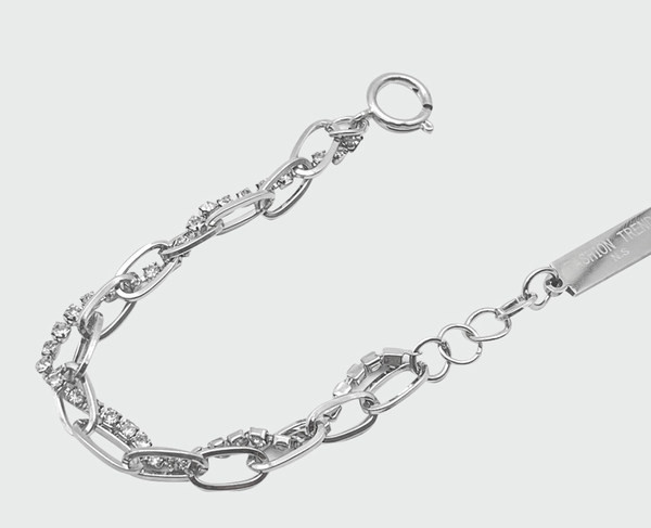 Férfi karkötő - díszkövekkel