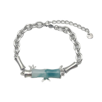 Ανδρικό βραχιόλι με διακοσμητική πέτρα