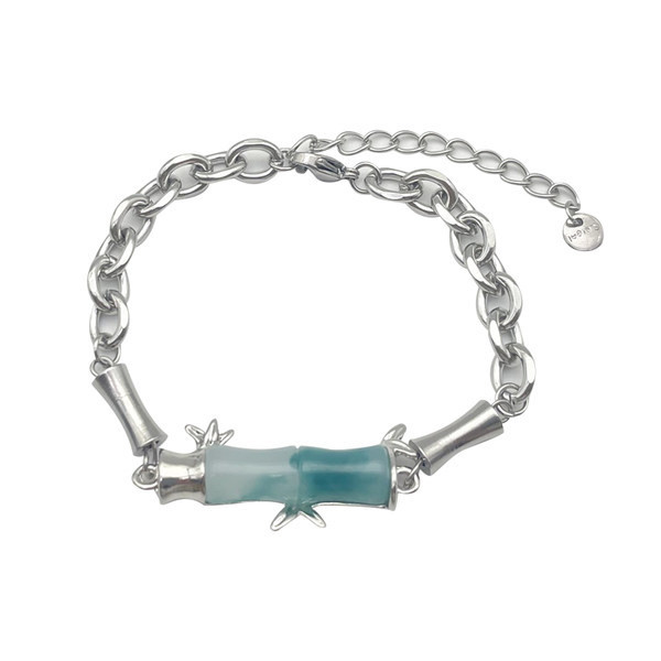 Ανδρικό βραχιόλι με διακοσμητική πέτρα