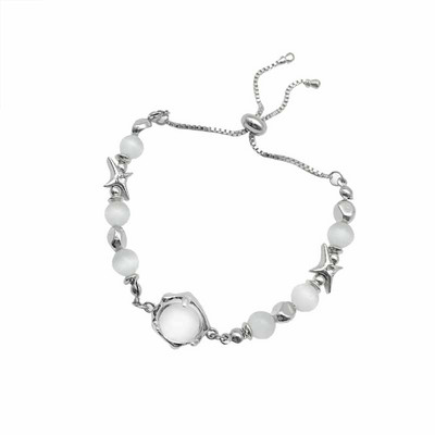 Férfi karkötő - gyöngyökkel