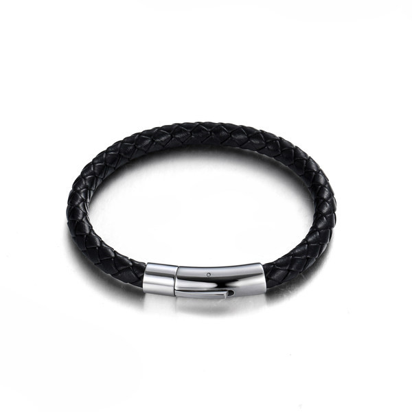 Eko bőrből készült alkalmi modell férfi karkötő