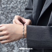 Ανδρικό ρυθμιζόμενο βραχιόλι από τιτάνιο