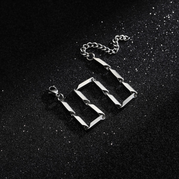 Ανδρικό ρυθμιζόμενο βραχιόλι από τιτάνιο