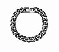 Casual ατσάλινο βραχιόλι με αγκράφα