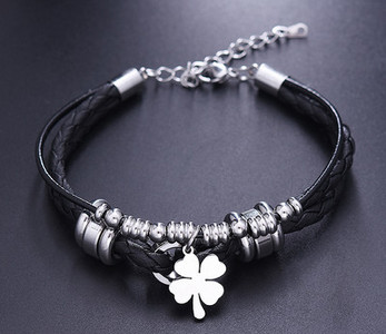 Modern acél férfi karkötő