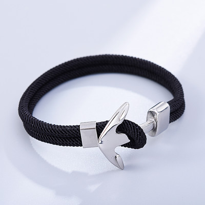 Férfi titán acél horgony karkötő