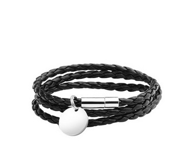 Μοντέρνο βραχιόλι από οικολογικό δέρμα