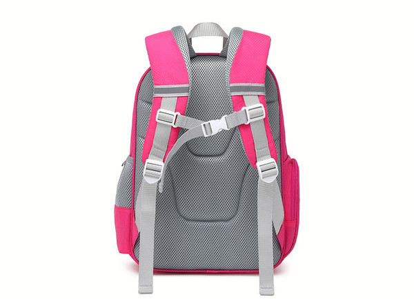 Gyermek hátizsák nyomattal és vízálló zsebbel