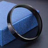 Tērauda vīriešu rokassprādze ar nosaukumiem