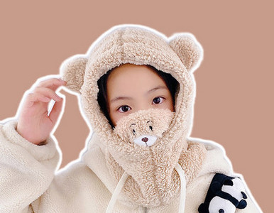 Dječja kapa s 3D elementom