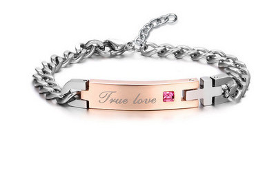 Muška narukvica sa natpisom