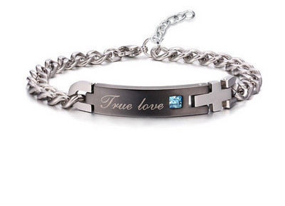 Muška narukvica sa natpisom