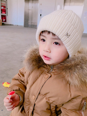 Παιδικά χειμωνιάτικα καπέλα με στάμπα
