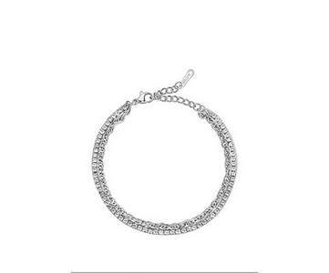 Férfi karkötő ezüst és arany színben - két modell