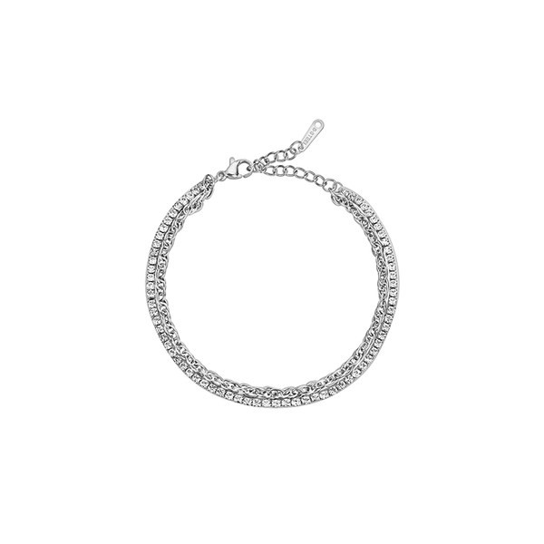 Férfi karkötő ezüst és arany színben - két modell