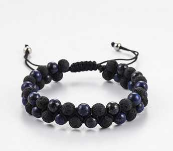 Casual model muške narukvice s kamenčićima