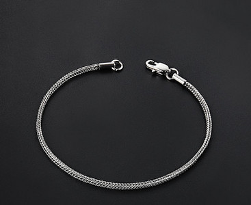 Ikdienas vīriešu tērauda rokassprādze