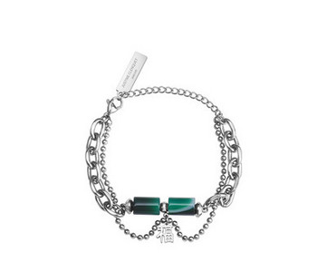 Vīriešu rokassprādze no titāna tērauda ikdienas modeļa