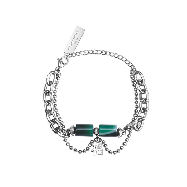 Vīriešu rokassprādze no titāna tērauda ikdienas modeļa