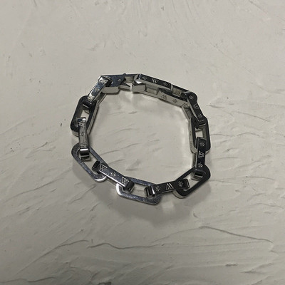 Férfi titán acél karkötő alkalmi modell