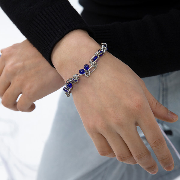 Muška narukvica - s biserima