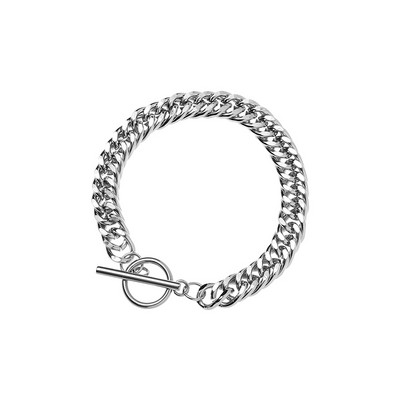 Titāna tērauda rokassprādze vīriešiem