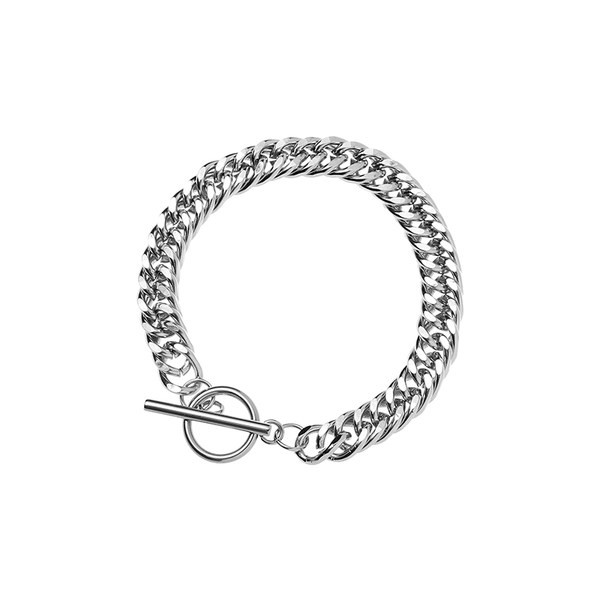 Titāna tērauda rokassprādze vīriešiem