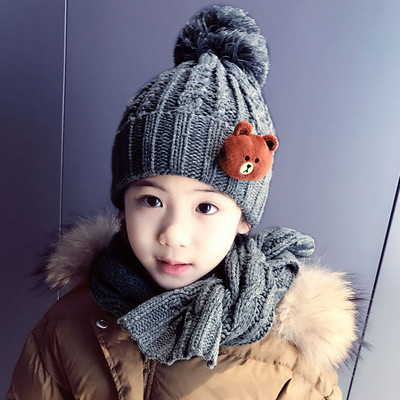 Gyermek téli sapka 3D elemmel