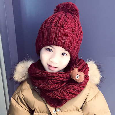 Gyermek téli sapka 3D elemmel