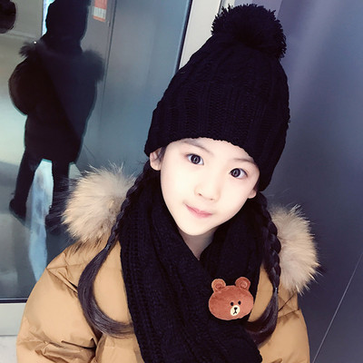 Gyermek téli sapka 3D elemmel