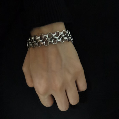 Νέο μοντέλο ανδρικό βραχιόλι από ατσάλι από τιτάνιο