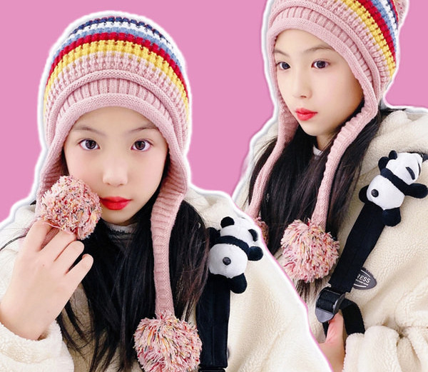 Jesensko-zimska dječja kapa s postavom