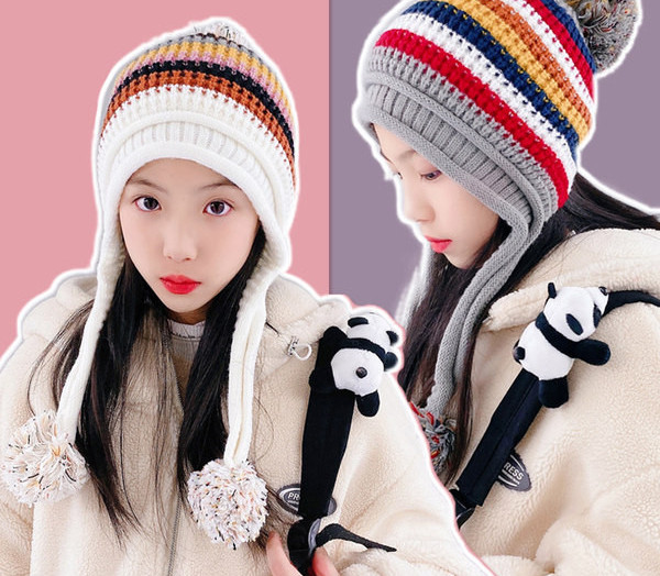 Jesensko-zimska dječja kapa s postavom