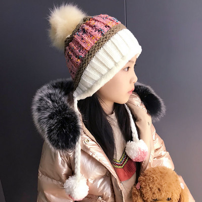 Rudens-ziemas cepure ar oderi ikdienas modelis