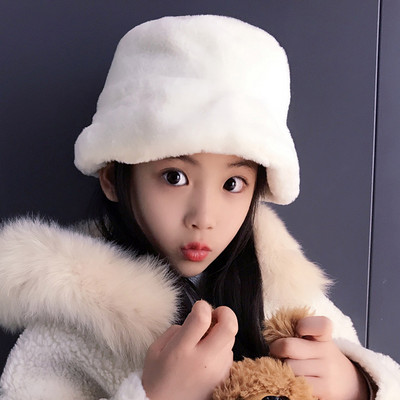 Pufīga bērnu makšķercepure meitenēm